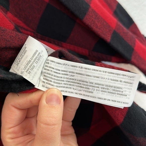 Abercrombie and Fitch, soft flannel plaid men’s medium - Picture 3 of 5
